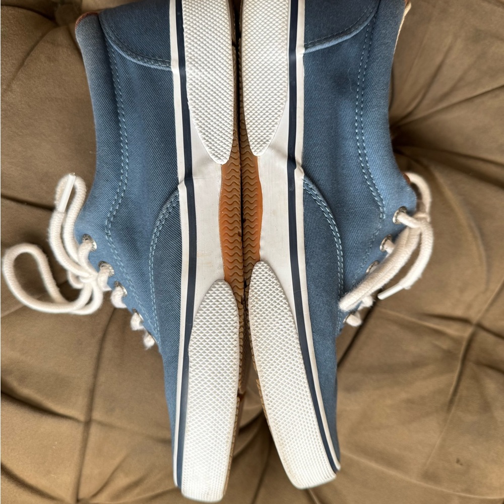Sperry Blue Canvas Sneakers - Picture 3 of 6